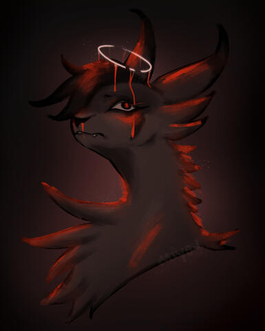 Painted bust. Would cost around $75.